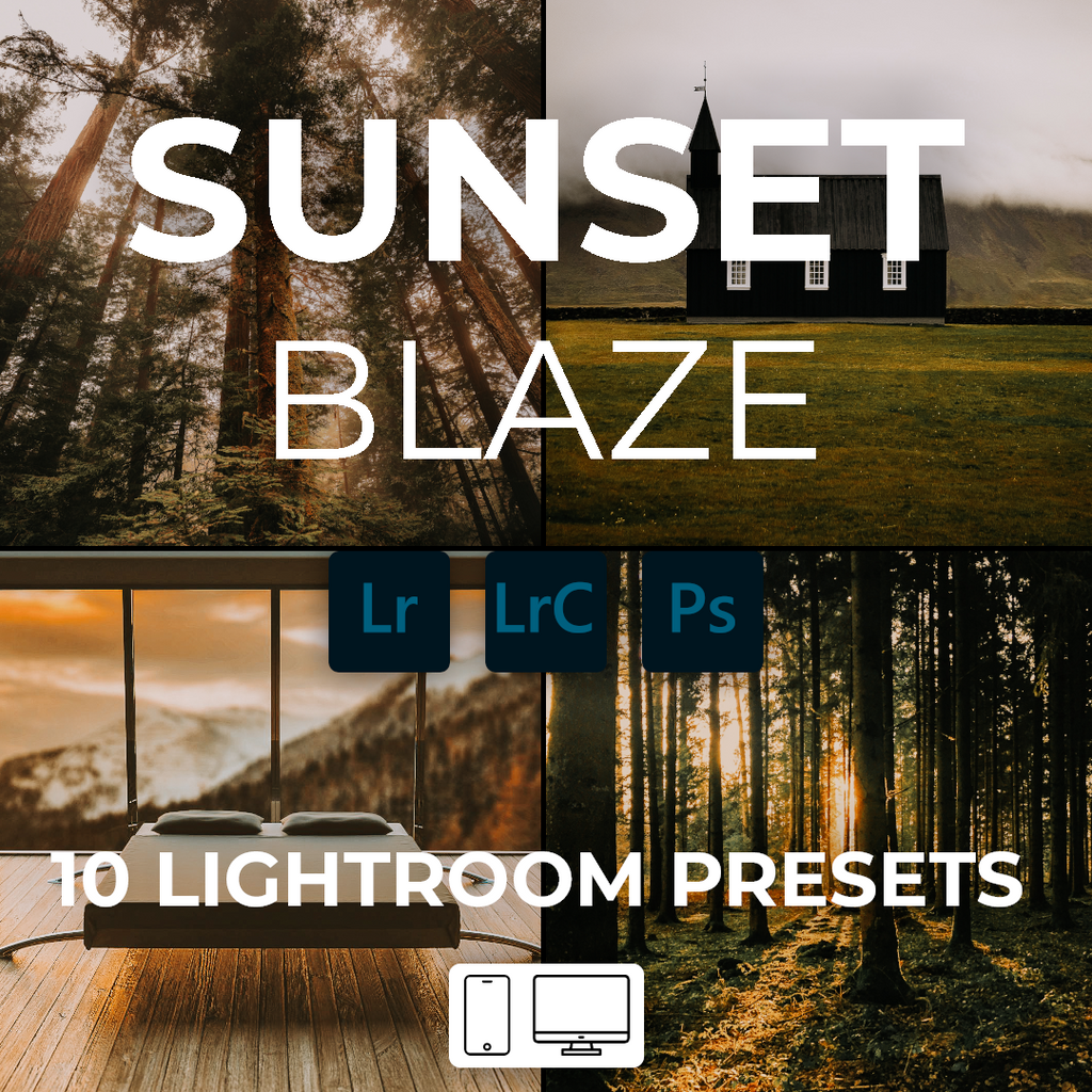 Sunset Blaze - Preset Pack